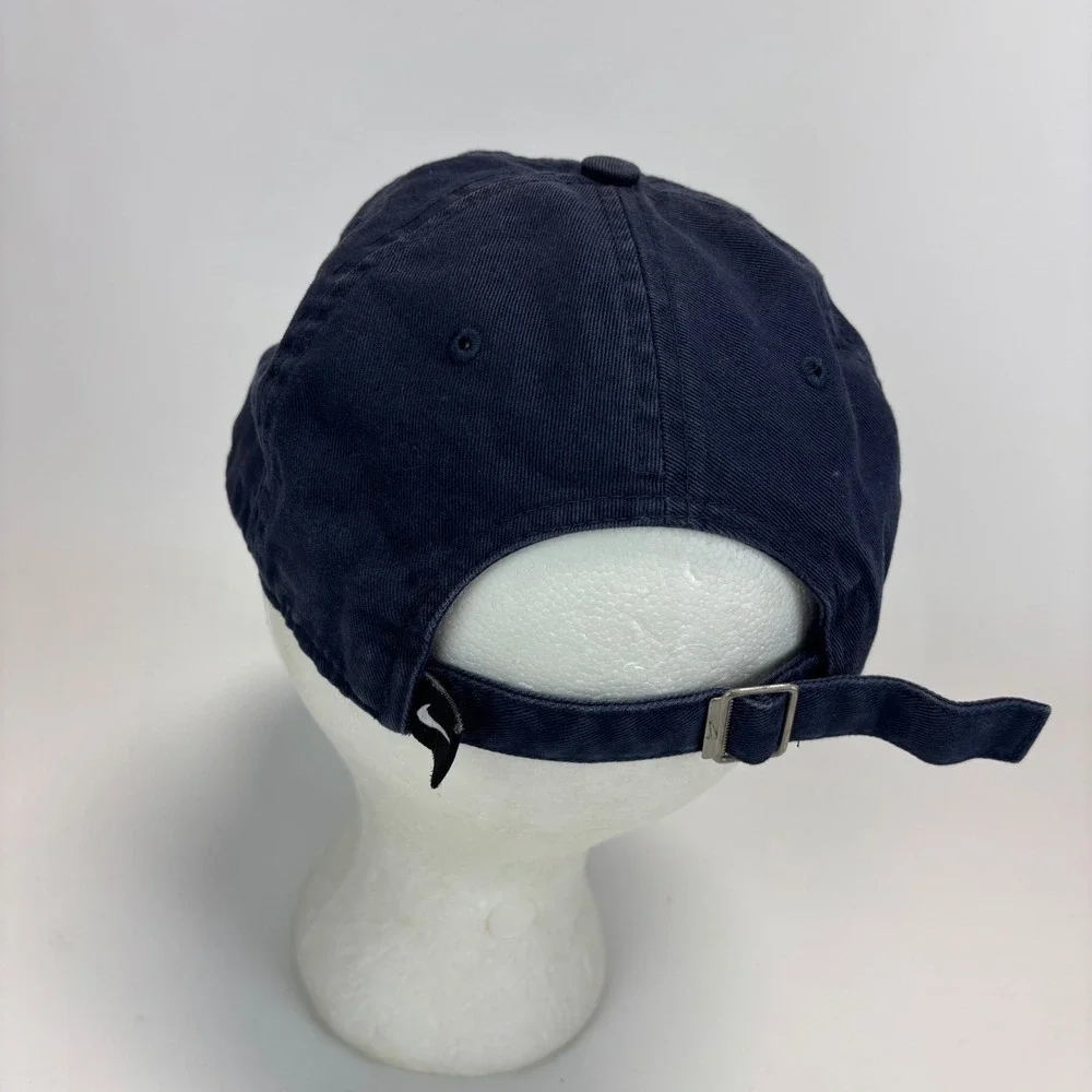 Nike Heritage86 Hat Mens OS Navy Embroidered Center Swoosh Adjustable Dad Cap